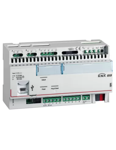 HRM-Raumcontroller Konnex 8 Module